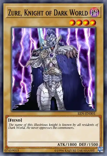 Edison Rulings for Zure, Knight of Dark World